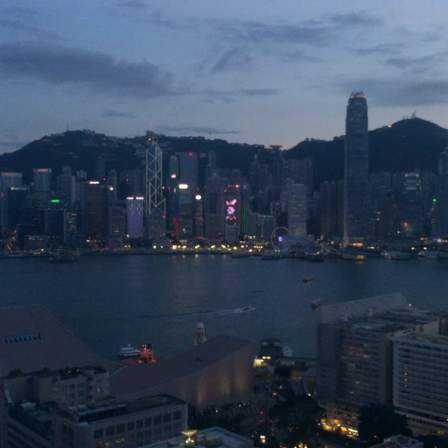 #hyperlapse high above Hong Kong