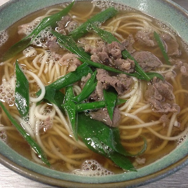 Beef soba