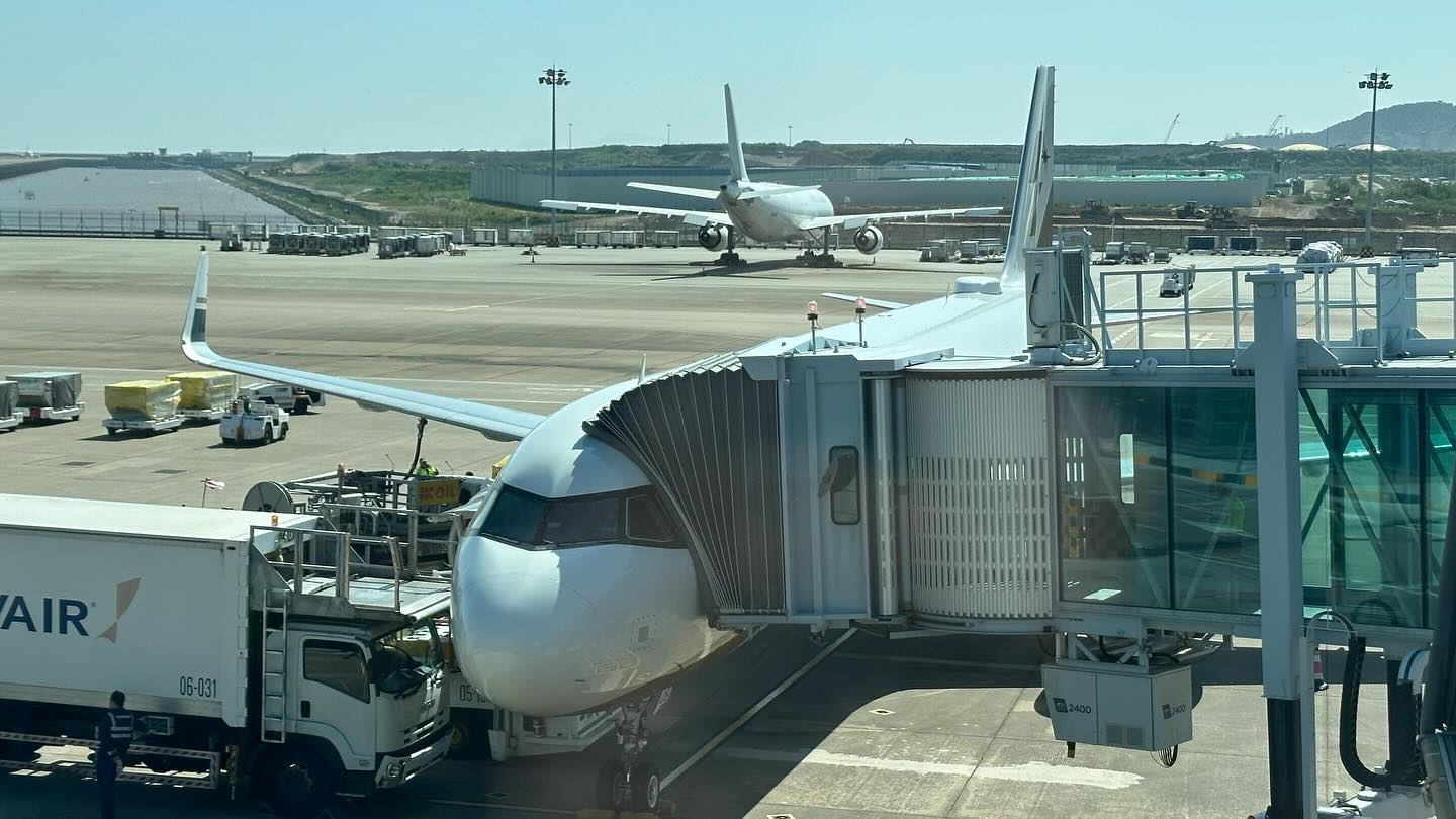 Begun my trip. Next leg begins 23:40 #starlux #macao #teipei