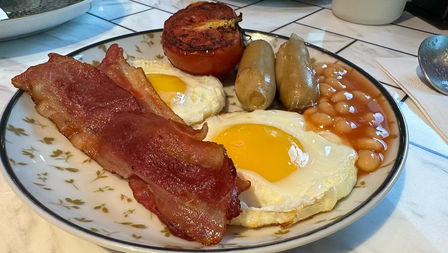 Breakfast plate at W Macau Studio City
